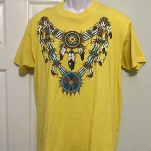 Screen Stars Yellow Short Sleeve Tee